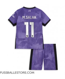 Günstige Liverpool Mohamed Salah #11 3rd trikot Kinder 2023-24 Kurzarm (+ Kurze Hosen)